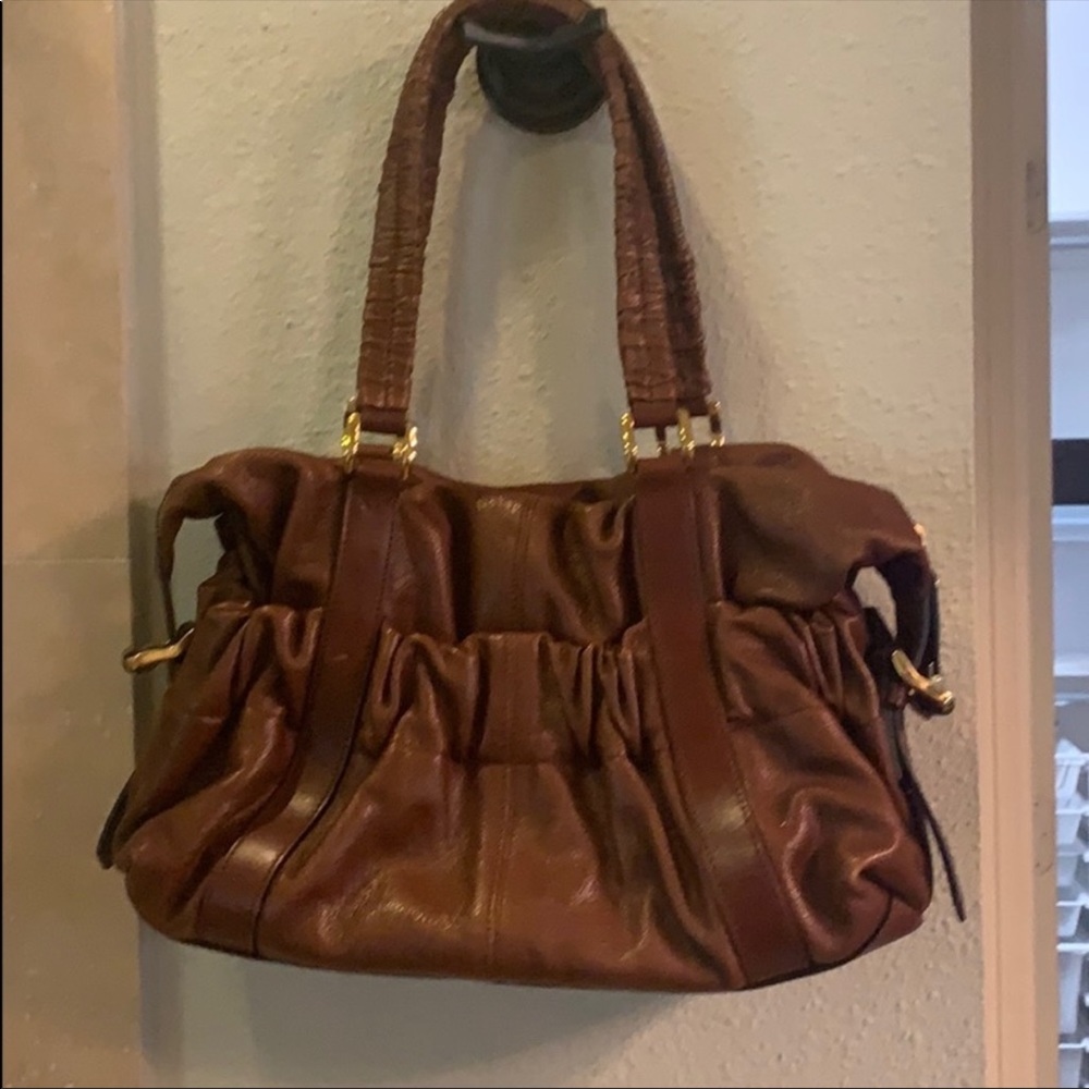 Soft Leather Burberry handbag, authentic!!